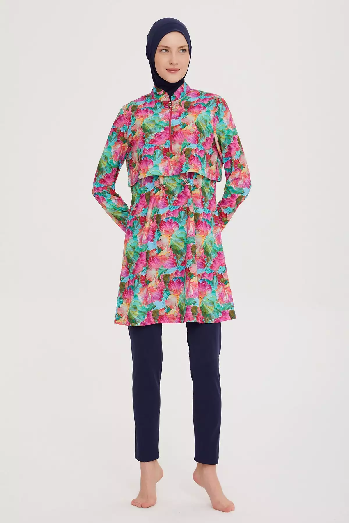 مایو تام کاوری با سرپوش تمام قد رمسای کد R112 (آیش) برند Remsa Mayo - 840144838