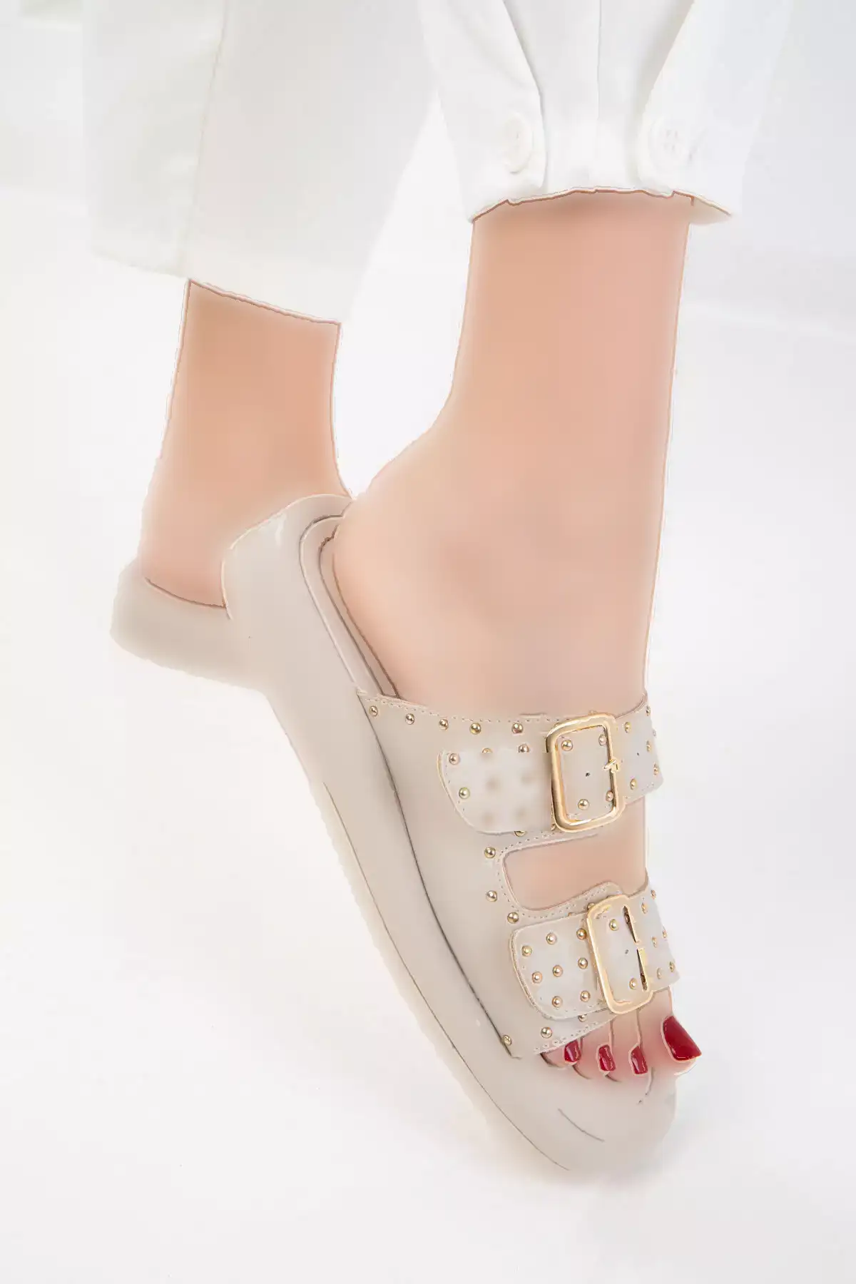 دمپایی زنانه بژ کد 20620 برند SOHO - 932978520