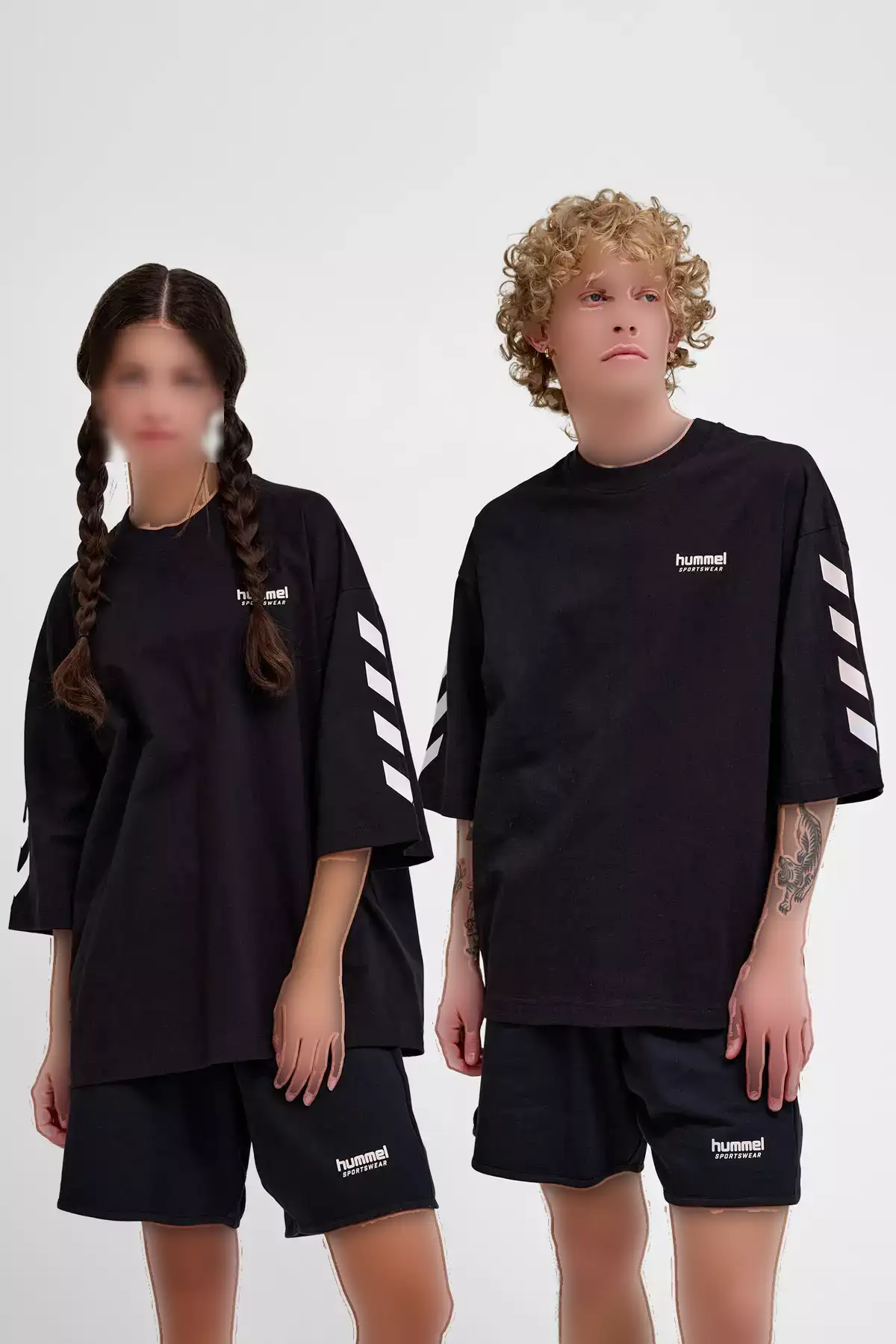 تیشرت آستین کوتاه بزرگ وِیلی برند hummel - 938774863