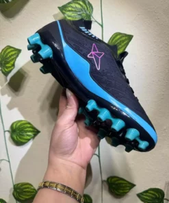 کفش فوتبال جدید با رنگ مشکی و فیروزه‌ای برند LALİGA - 835035491