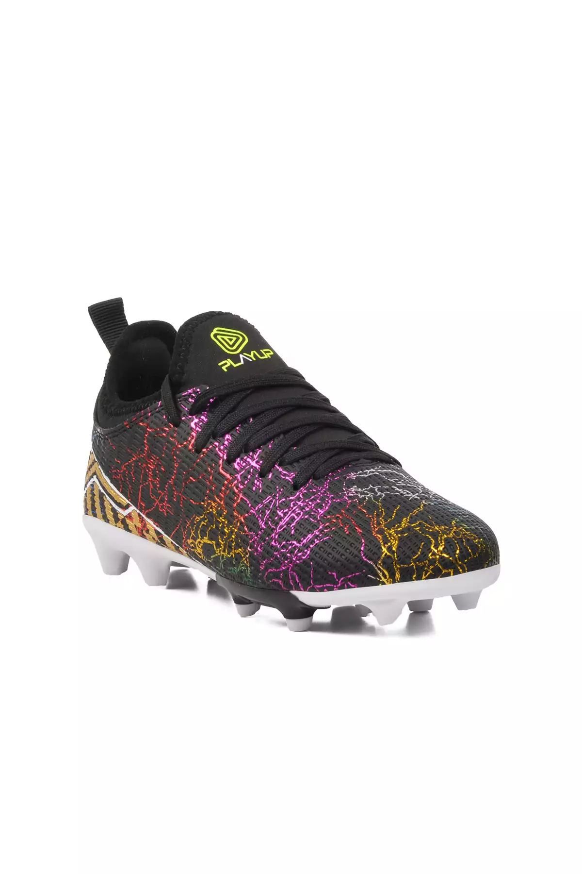 کفش فوتبال بچگانه مشکی با بند کشی در مچ پا برند Genel Markalar - 886459867