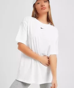 تی‌شرت ورزشی سایز بزرگ unisex با نقش و نگار سوووش سفید برند Nike - 362566163