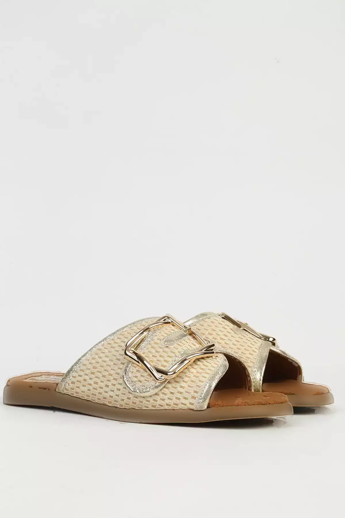 دمپایی زنانه بژ مدل PC-54776 برند Pierre Cardin - 895644870