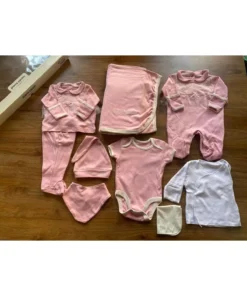 ست خروجی نوزاد از بیمارستان 10 تکه‌ای با 100% پنبه (در بسته‌بندی) برند Pierre Cardin - 886173705