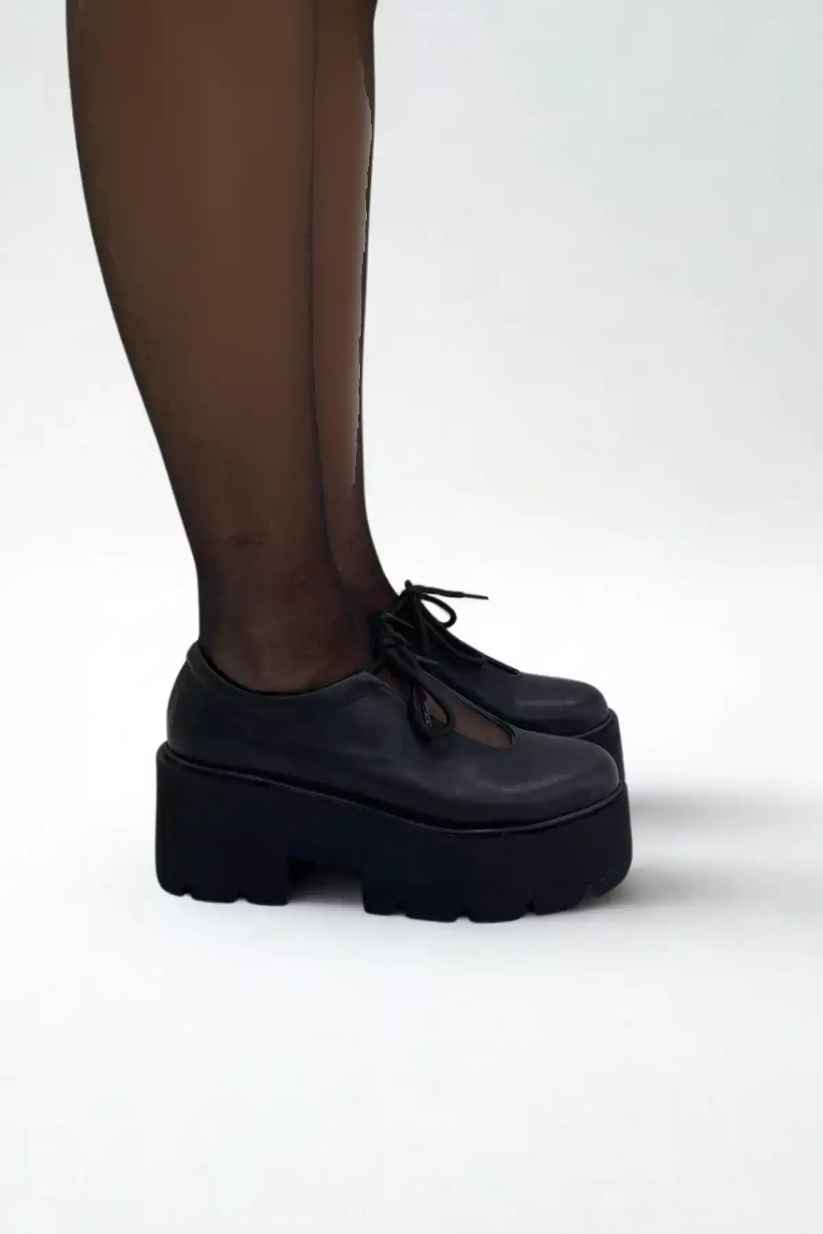 مکشى زنانه چرم سیاه P9067 برند inizio - 1010172997