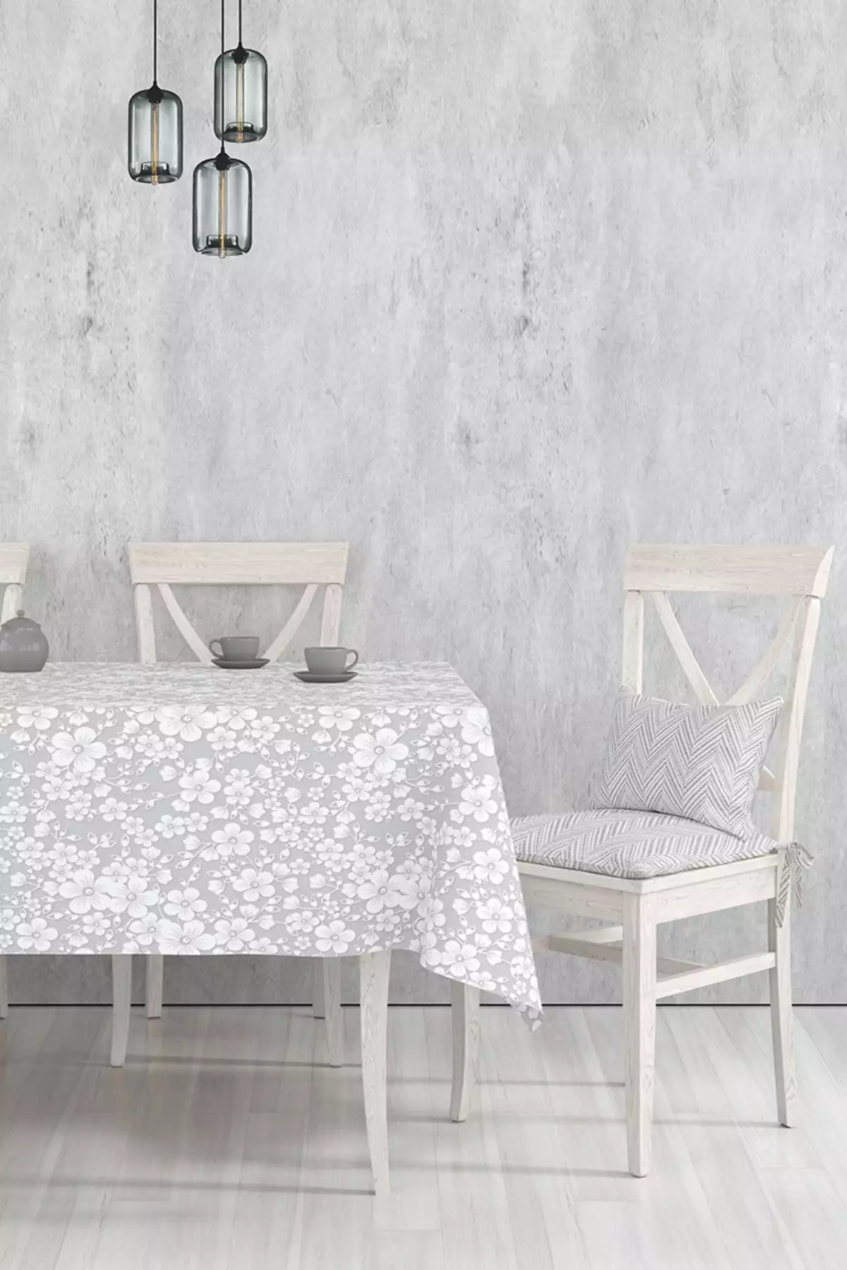 میز پوش hygienic با ظاهر پارچهای که قابلیت شستشو و پاک شدن دارد و ضد لک است. برند MORLİDO - 288245316