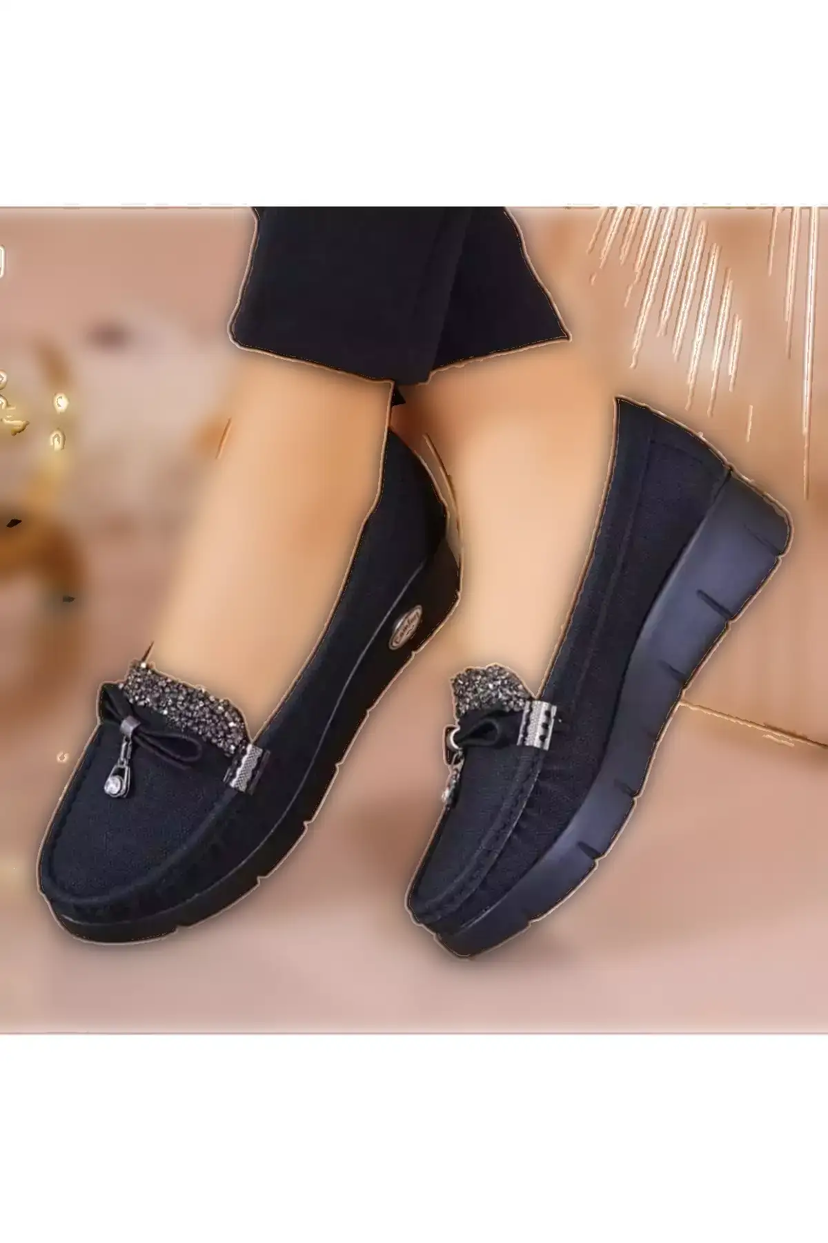 086 کفش روزمره با پاشنه بلند و کفی آناتومیک برند Konfores - 46393373