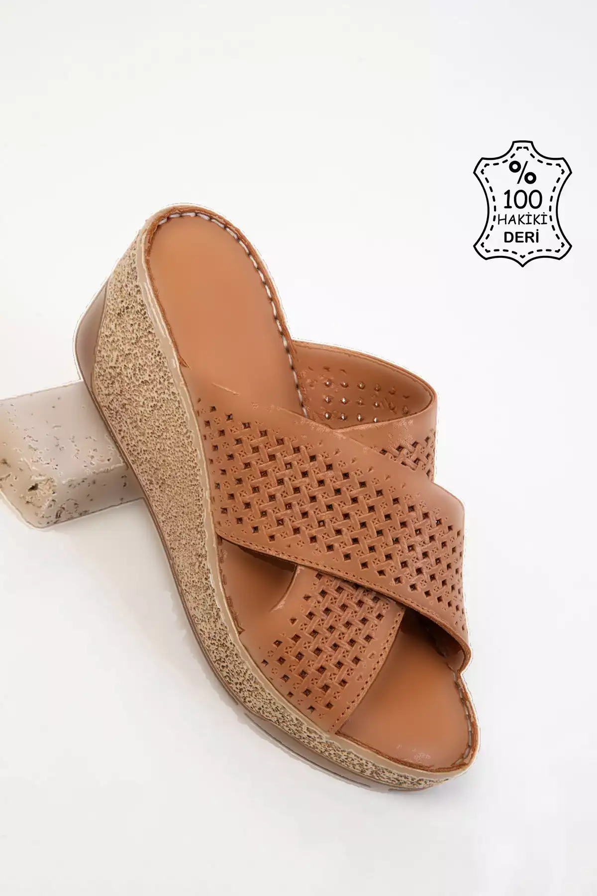 کفش پاشنه بلند زنانه چرم طبیعی تبا 20536 برند SOHO - 925981005