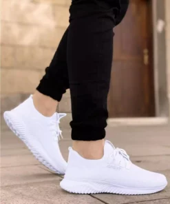 کتانی ورزشی فوق سبک سفید برند BIG KING - 241631889