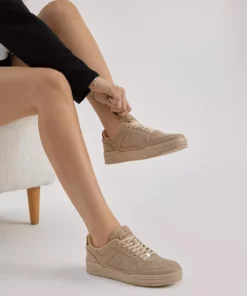 کفش ورزشی روزمره با بند، ترمو و بژ رنگ برند Tonny Black - 1031006839