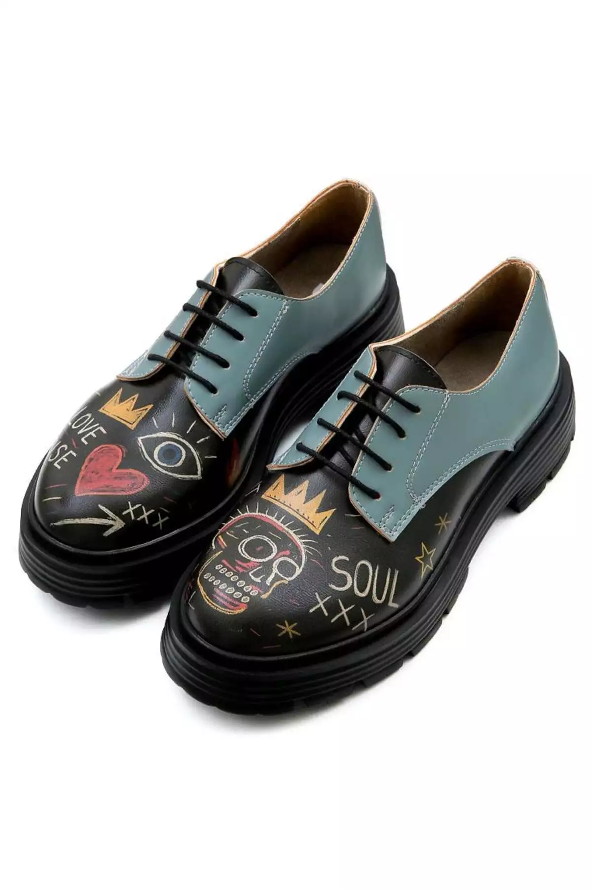 کفش روزانه چرم گیاهی مشکی زنانه - طراحی رادیانت چایلد برند Dogo - 960316927