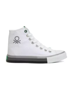 کفش ورزشی زنانه سفید و خاکستری مدل Bn-30189 - 3374 برند Benetton - 266764243