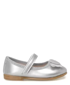 کفش بامزه دخترانه مدل گلیمی نقره‌ای 620151 برند Polaris - 696758377