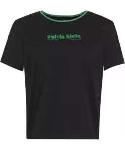 تی‌شرت گرافیکی لوگو رترو SS برند Calvin Klein - 970320371