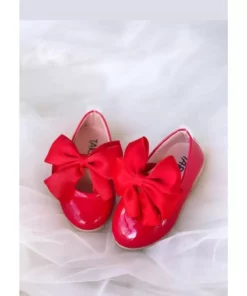 کفش باله دخترانه با روبان برند STELLA BUTİK - 740507959
