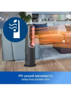 دستگاه تصفیه هوای سه‌کاره ام‌اف‌870/۱۵ گری برند Philips - 773127900