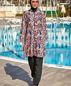 مایو کامل و پوشیده زنانه رمسا با شناسه R4608 نُرپری برند Remsa Mayo - 829235334