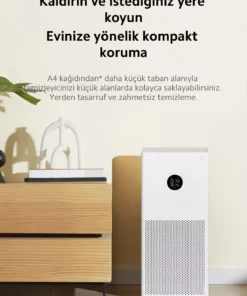 دستگاه تصفیه هوای با فیلتر HEPA و دقت بالا | تصفیه کننده هوای هوشمند با حسگر 2.5، مناسب برای فضاهای 43 متر مربع برند Xiaomi - 882666326