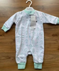 بادی نوزاد با درزدار ۱۰۰% پنبه‌ای و دکمه‌های فشاری بدون پا برند Pierre Cardin - 922430064