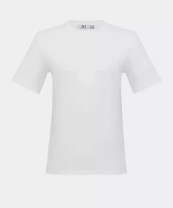 تی‌شرت کوتاه آستین با یقه گرد و سایز بزرگ از پنبه پریمیوم برند Açelya Okcu - 993786904