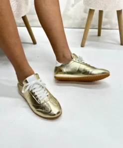 کفش ورزشی زنانه طلایی DS069 برند inizio - 922122997