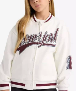 کاپشن بمبری یقه کالج با چاپ دخترانه مدل F2295A825AU برند Defacto - 969223927