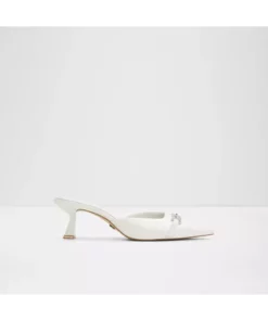 پرایمورا - کفش پاشنه‌دار زنانه از چرم طبیعی سفید برند Aldo - 819665100