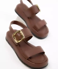 صندل زنانه قهوه‌ای ۲۰۲۴۹ برند SOHO - 948546175