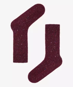 جوراب مچی مردانه بافت دار به رنگ زغالی برند Penti - 864891385