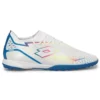 کفش فوتبال حرفهای با جوراب برای زمین چمن مصنوعی - سفید برند Lotto - 812459165