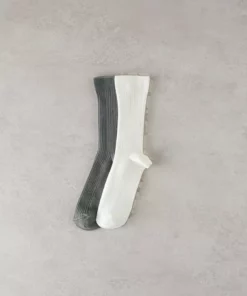 جوراب مچی زنانه 2 عددی به رنگ خاکی و کرم برند English Home - 796030696