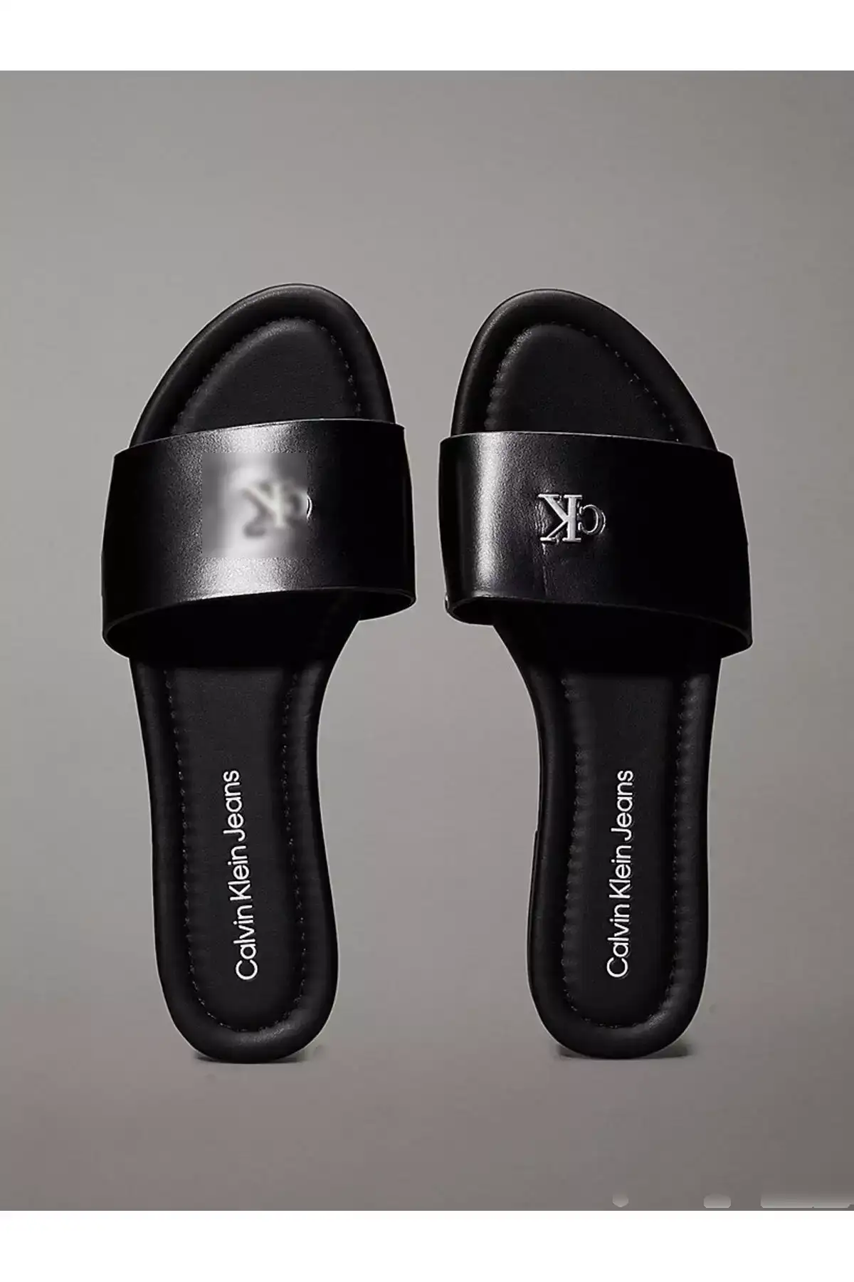 صندل سیاه زنانه ساده برند Calvin Klein - 922169276