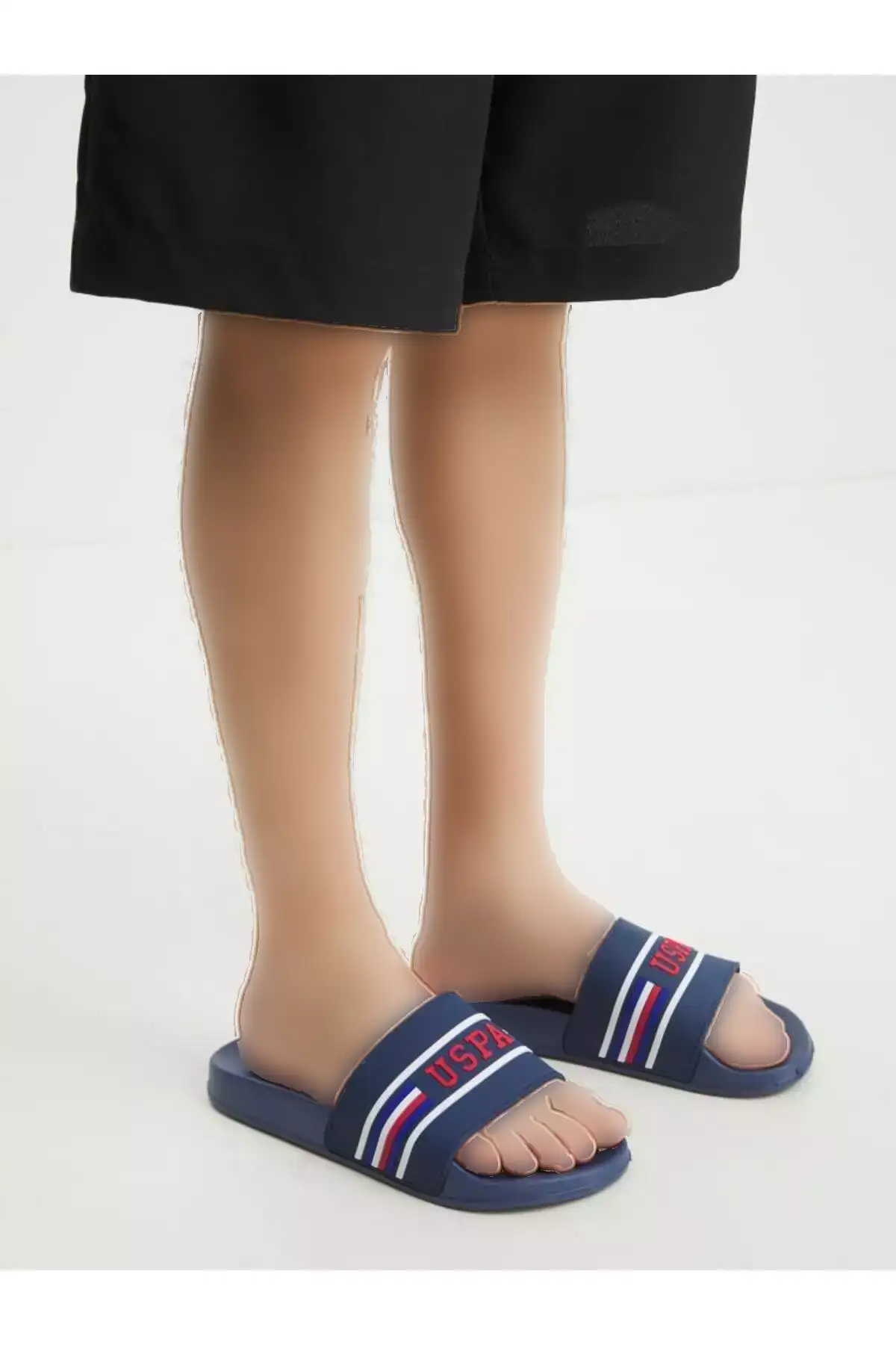 توریس لئون ۴FX دمپایی روزمره ورزشی ساحلی رنگ سرمهای برند U.S. Polo Assn. - 935950017