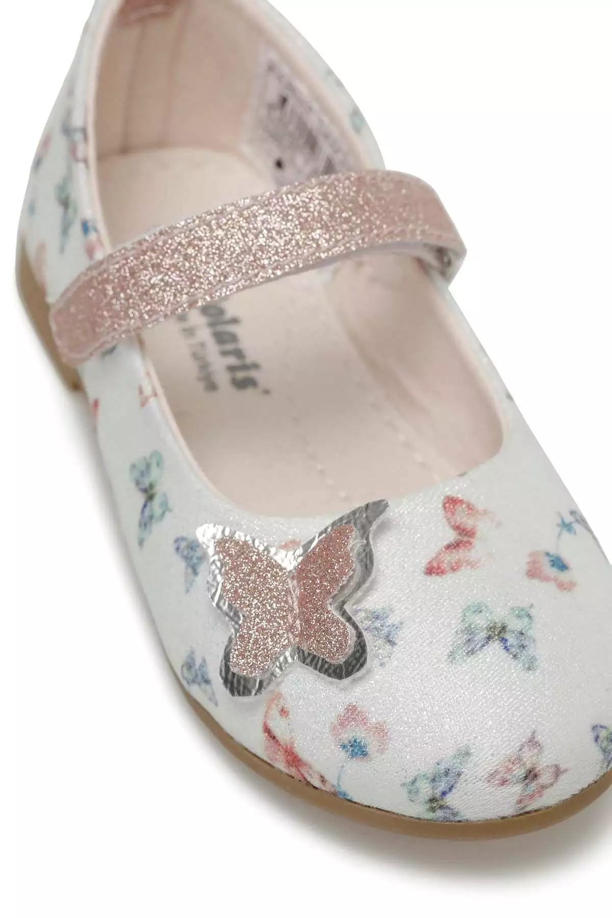 کفش پاشنهکوتاه دخترانه پلاریس مدل P5FX رنگ کرم برند Polaris - 901630412