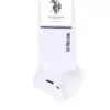 پک ۲ عددی جوراب پاتیک سفید - طراحی شیک و راحت - مناسب برای مردان و زنان برند U.S. Polo Assn. - 274931328