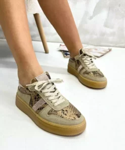 کفش ورزشی زنانه بژ مدل DS067 برند inizio - 922081752