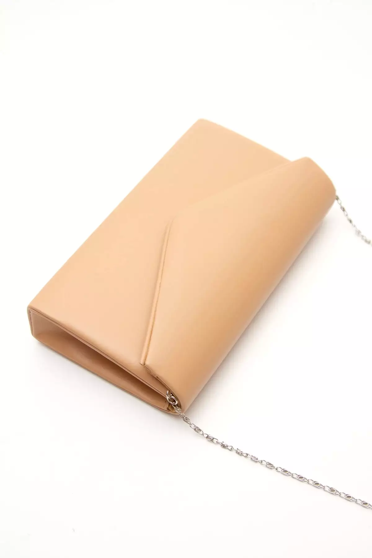 ست کیف و کفش پاشنه کوتاه با نوک تیز در رنگ برنزی برند MFT AYAKKABI - 899431810