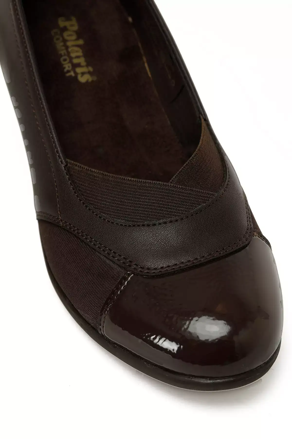 کفش پاشنه بلند زنانه قهوهای رنگ برند Polaris - 979585415