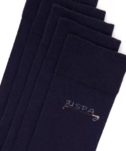 جوراب آبی تیره مردانه 50295700-VR033 برند U.S. Polo Assn. - 876193503