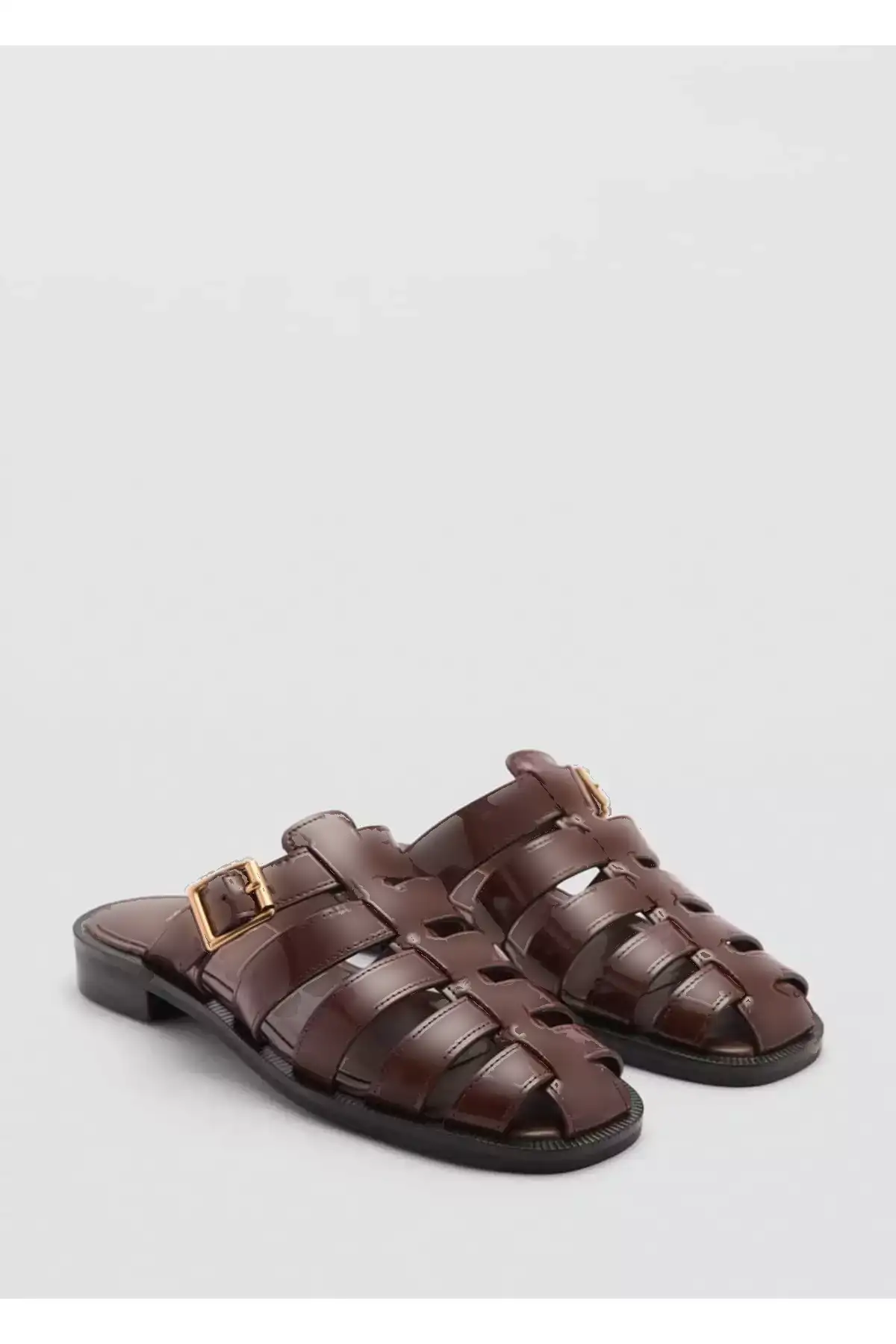 کفش ژلهای چرمی برند MANGO - 844926559