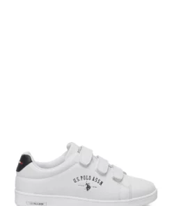 کفش کتانی زنانه سفید سینگر 5PR برند U.S. Polo Assn. - 965734296