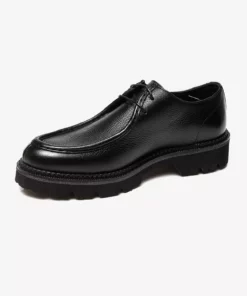 کفش آکسفورد مردانه چرم حقیقی مشکی برند Greyder - 760941282