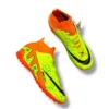 کفش ورزشی چمن مصنوعی با طراحی زرد و نارنجی مرکوریال با جوراب برند Güneş - 929372881