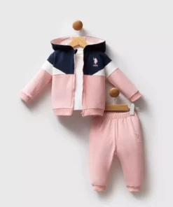 ست ۳ قطعهای مجوزدار دخترانه (شامل بلوز و شلوار) برند U.S. Polo Assn. - 959514689