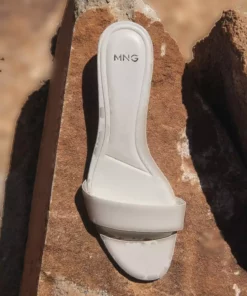 کفش تابستانی بندی پاشنه‌دار کیتن برند MANGO - 839494554