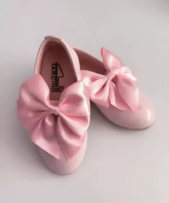 کفش باله دخترانه با پاپیون برند Genel Markalar - 817135540