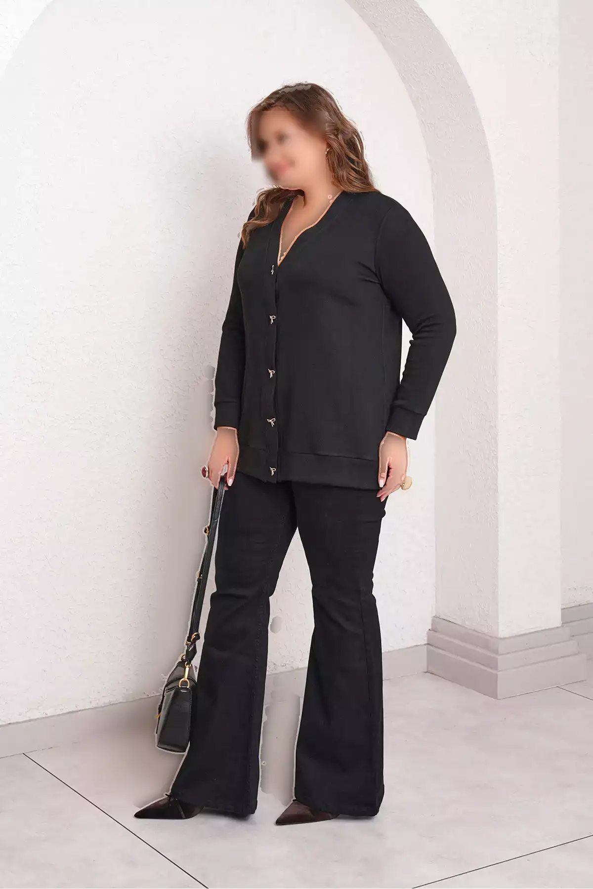 ک cardigan با تزئینات پاپیونی برند Büyük Moda - 1047532844