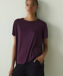 تیشرت کوتاه آستین مدل موری با یقه گرد از جنس Modal برند Penti - 970670256