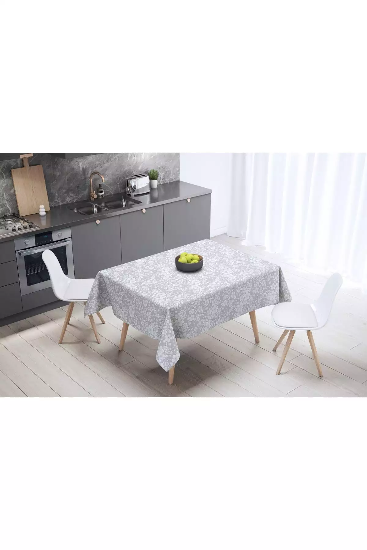 میز پوش hygienic با ظاهر پارچهای که قابلیت شستشو و پاک شدن دارد و ضد لک است. برند MORLİDO - 288245316