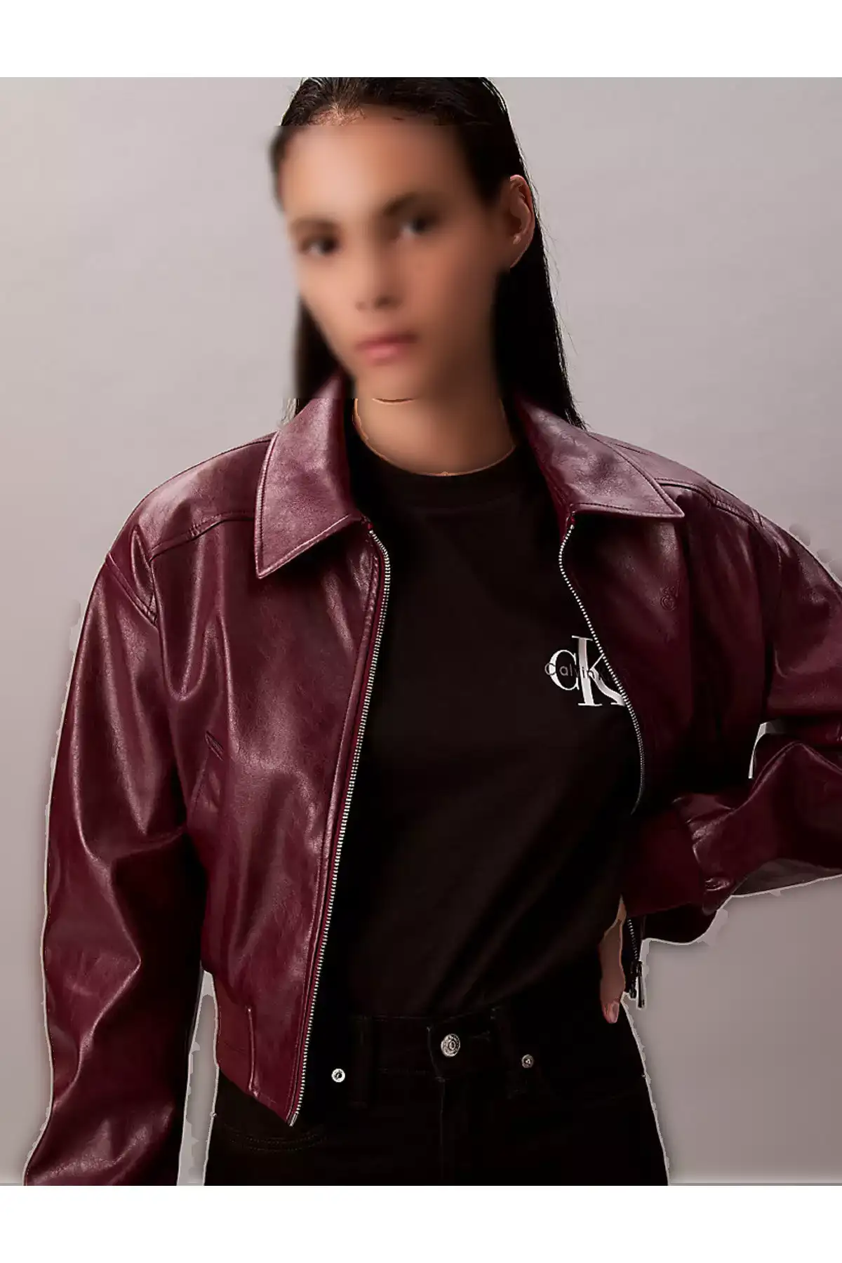 بسته ۲ عددی تیشرت زنانه برند Calvin Klein - 970286952